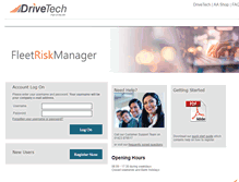 Tablet Screenshot of fleetriskmanager.com